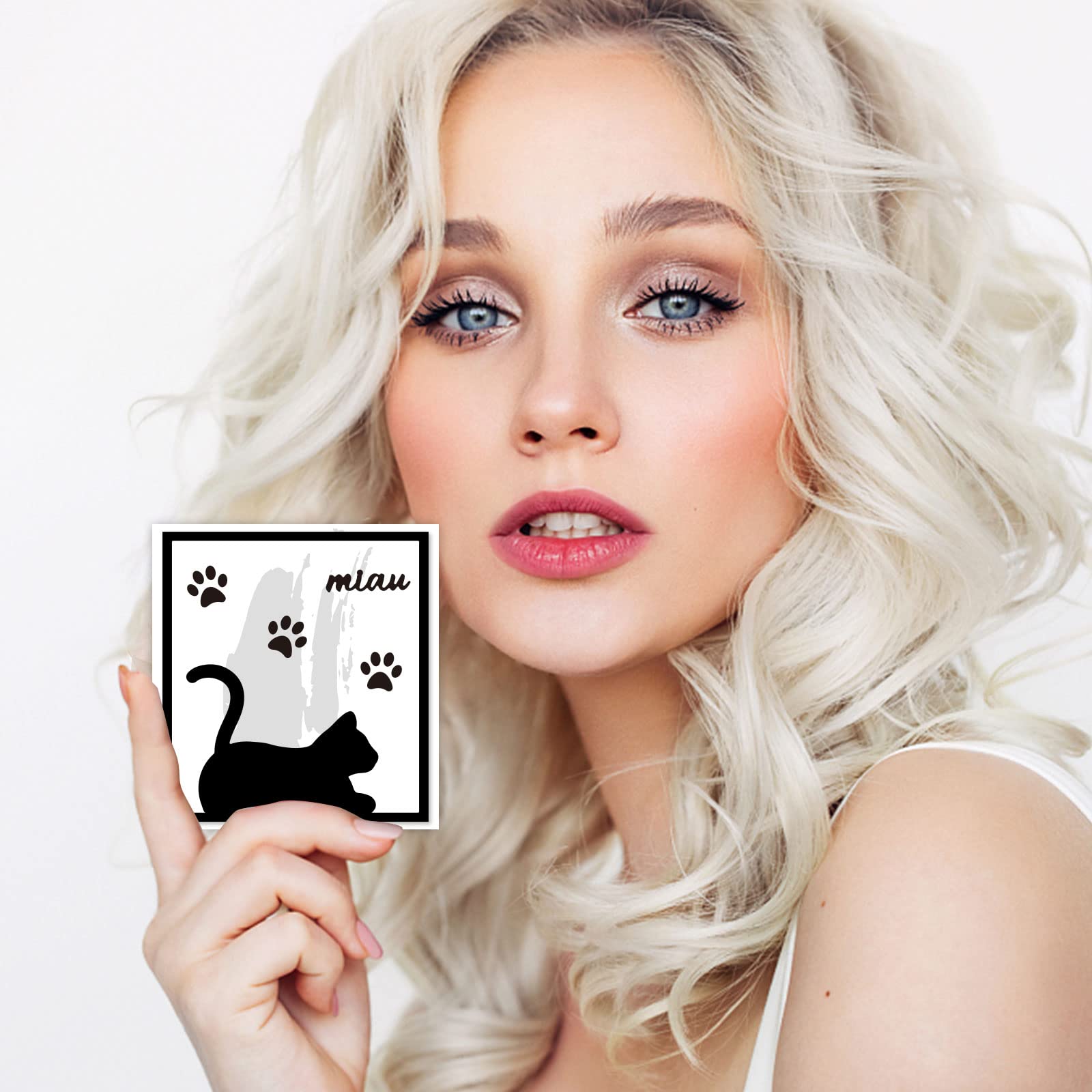 Set 13 Fustelle Metallo A Forma Di Gatto E Fiori - Per Scrapbooking, Carta, Biglietti Fai Da Te - Foto 10