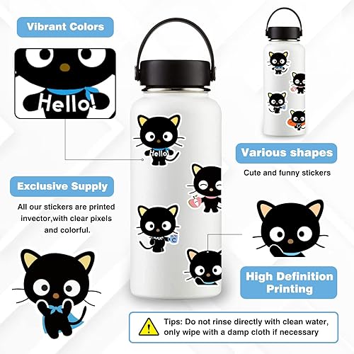 Miniatura 5 de 44 calcomanías lindas Kawaii de anime japonés para niños y adultos, suministros de decoración de fiesta de cumpleaños