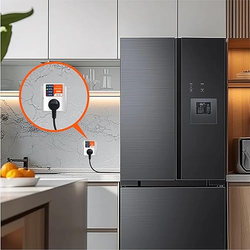 Miniatura 7 de BXST Protector de sobretensiones para electrodomésticos, 120 V 15 A, protector de voltaje con protección contra rayos de 140J, sobrecarga de pared y