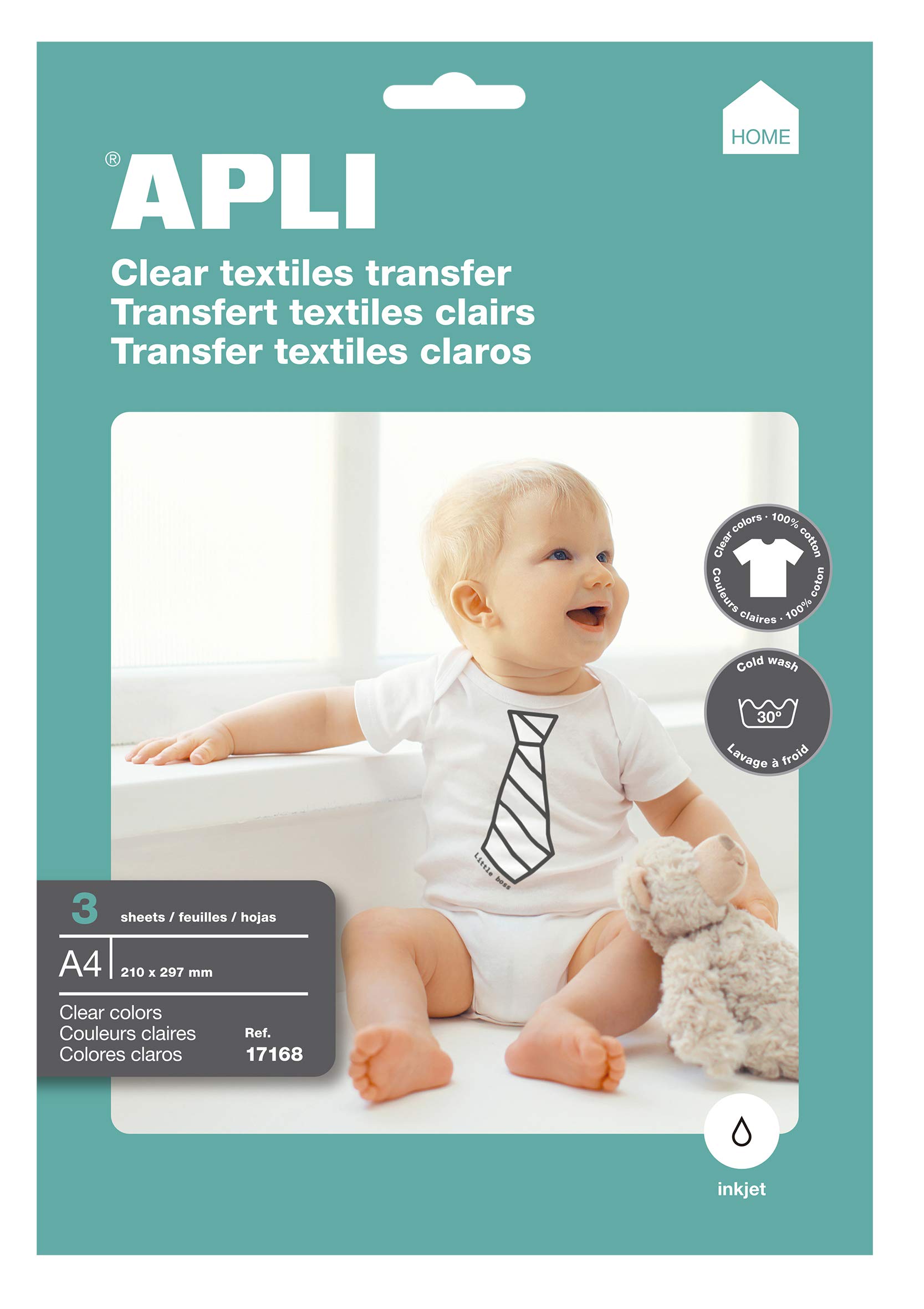 Apli 17168 Transfer Paper 3 Sheets