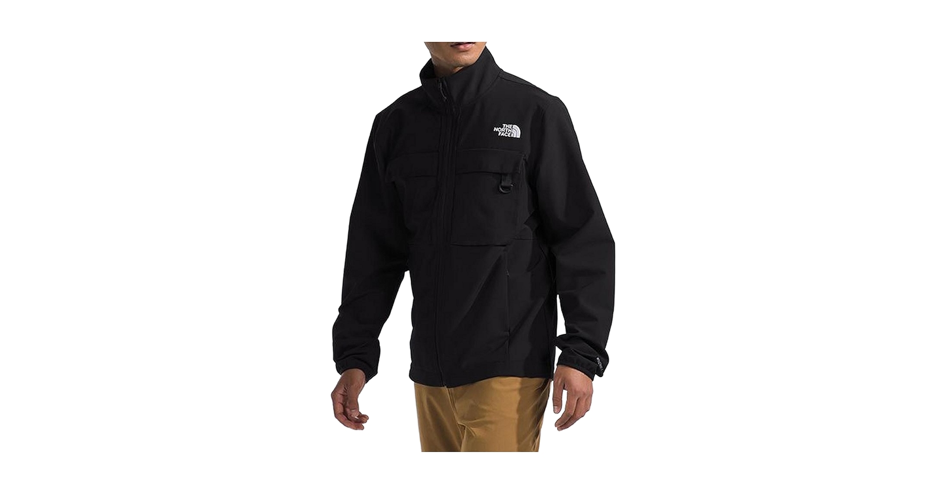 The North Face Jaqueta masculina elástica Willow, Tnf Preto