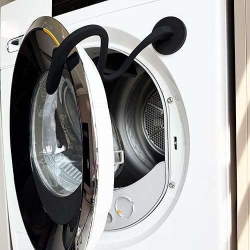 Miniatura 2 de Soporte magnético para puerta de lavadora, soporte de puerta de lavadora de carga frontal, mantiene la puerta de la lavadora abierta, accesorio de