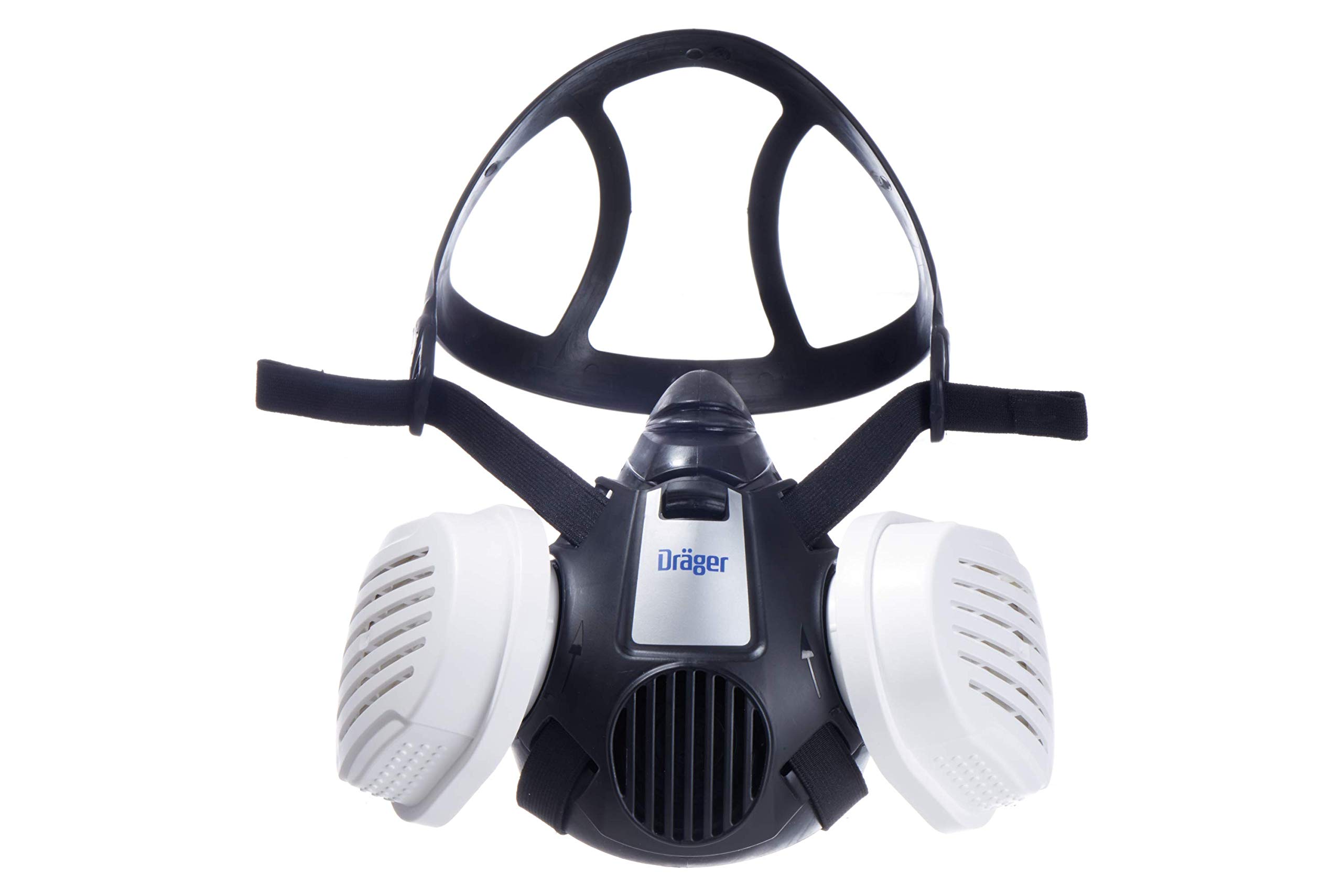 Dräger X-plore 3500 Halbmasken-Set inkl. P3 R Partikelfilter | z. B. für Handwerker| Größe M | gegen Fein-Staub & Partikel