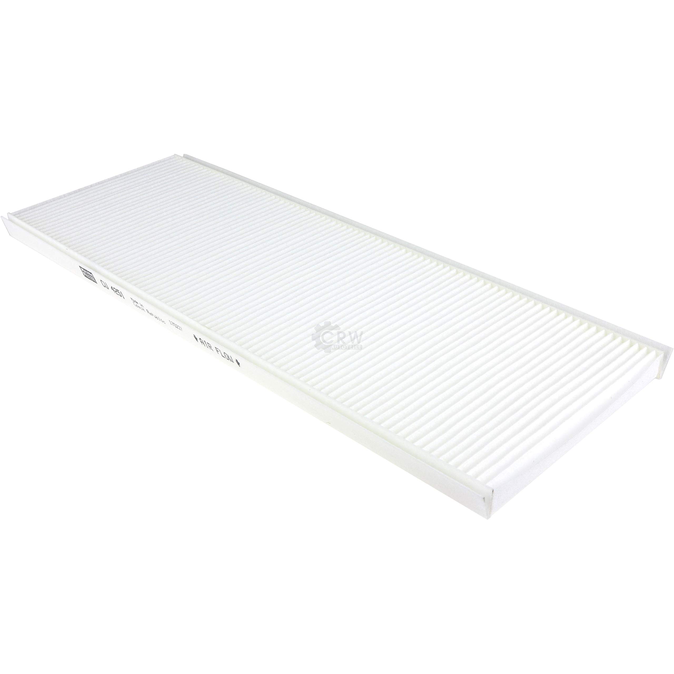 Paquete de inspección Kit de mantenimiento de filtros con filtro de aceite W 712/75, filtro de aire C 3167/1, filtro de combustible WK 613, filtro de habitáculo CU 4251, anillo de sellado