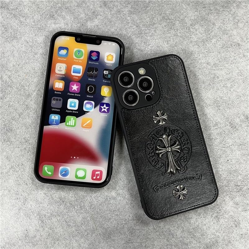 Amazon.co.jp: 携帯ケース クロムハーツ風 アイフォン17/15/13/14/12