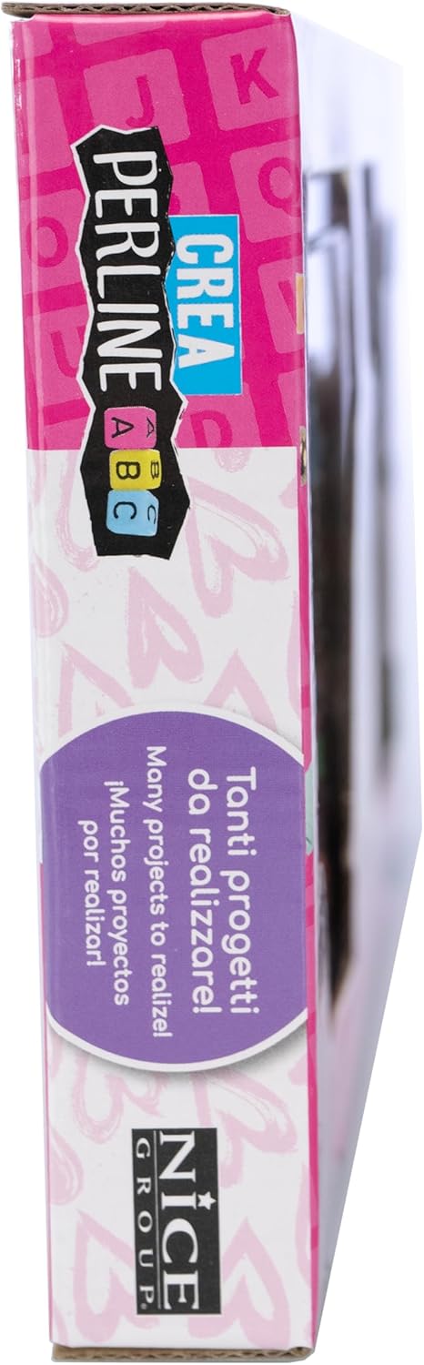 Nice Group - Pop Beads Set for Making Bracelets and Necklaces, Multicoloured, 500, 87042