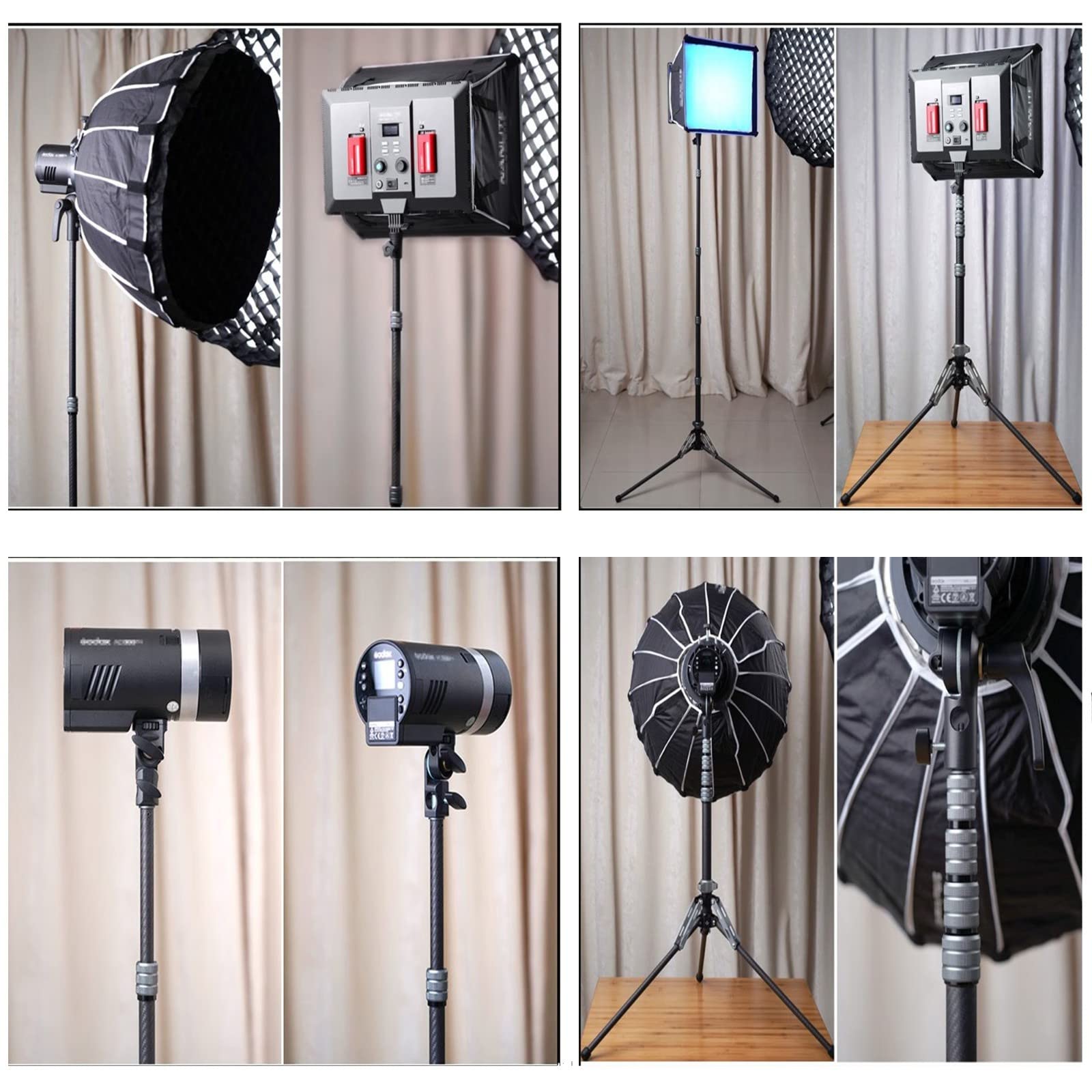 Amazon.com : Marsace MF-01 Carbon Fiber Light Stand Base 