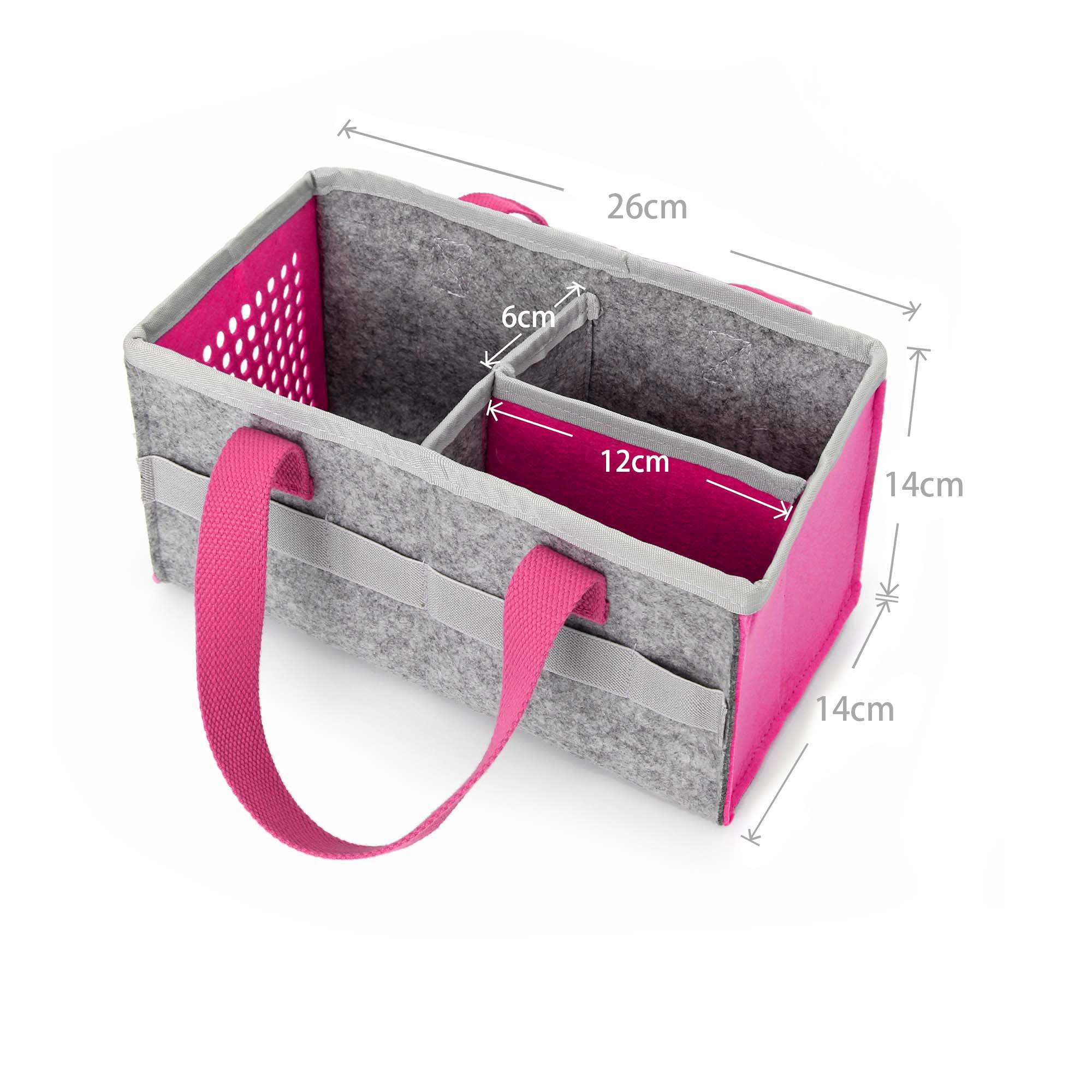 Custodia Da Viaggio LuckySign Per Toniebox – Verde, In Feltro, Con Spazio Per 20-30 Personaggi, 26x14x14 Cm