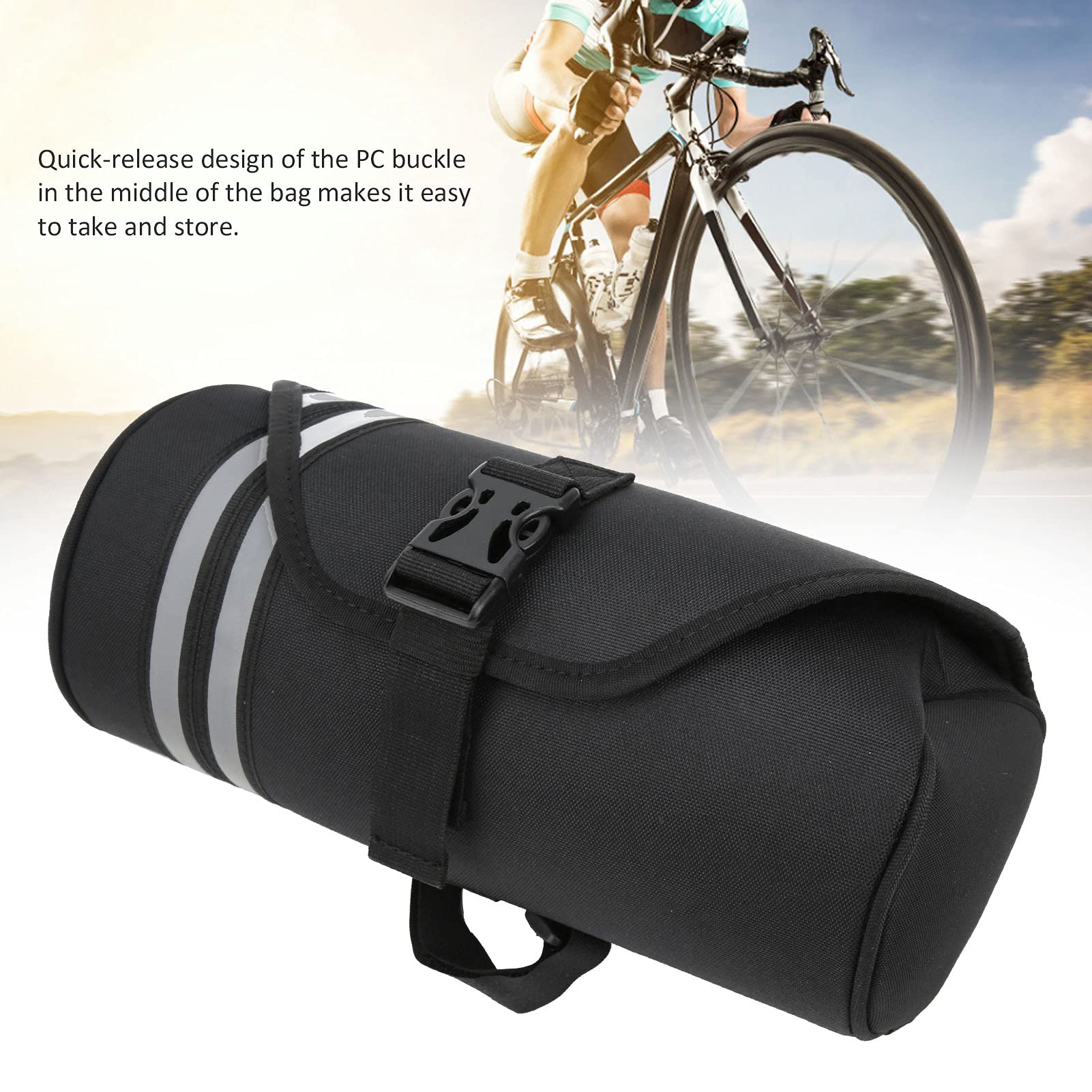 Sacoche De Guidon De Vélo Pliable Pour Accessoires De Cyclisme En Montagne 21 X 13 95030658