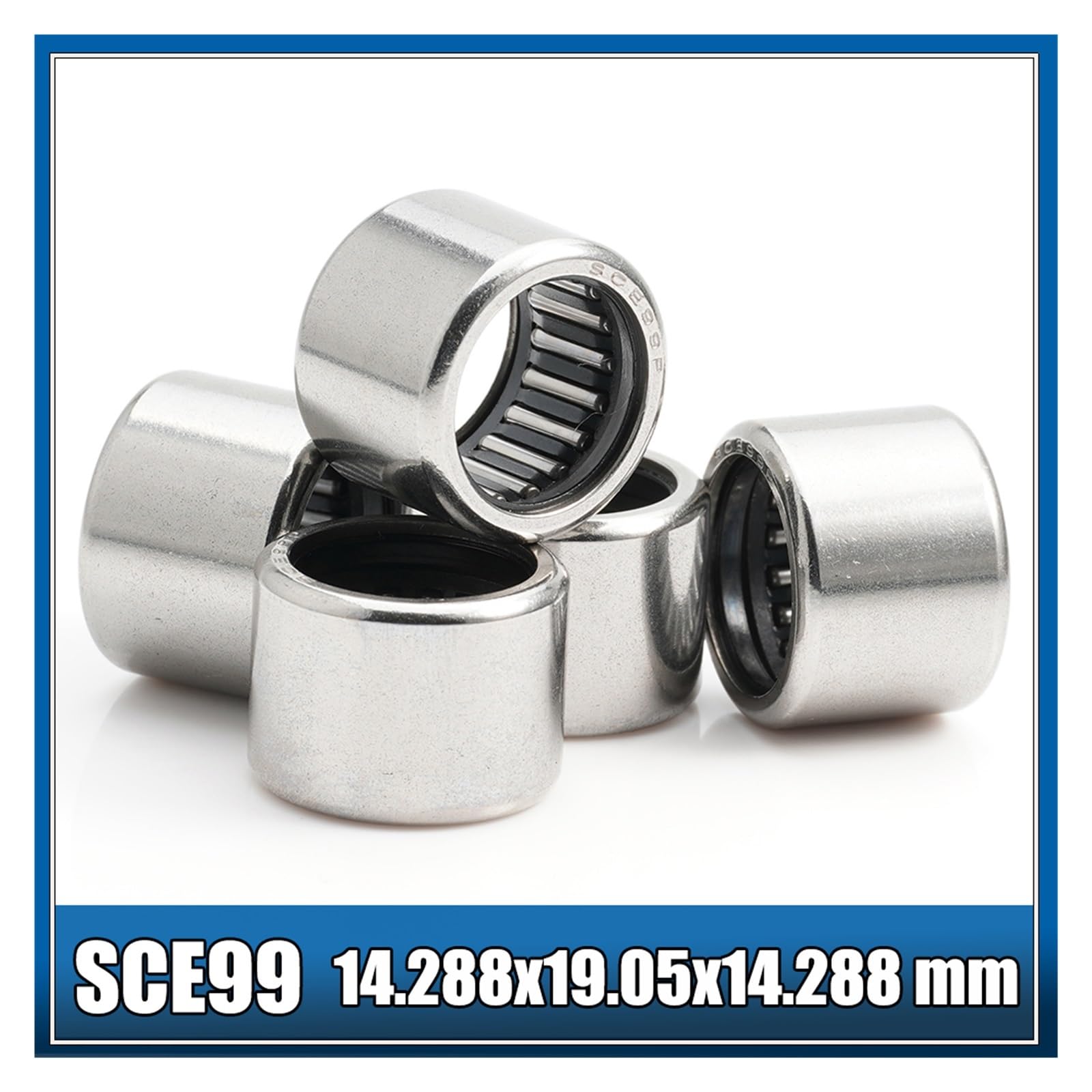 5 szt. SCE99 łożyska igiełkowe ciągnione 14,288x19,05x14,288 mm B99 BA99Z SCE 99 łożysko