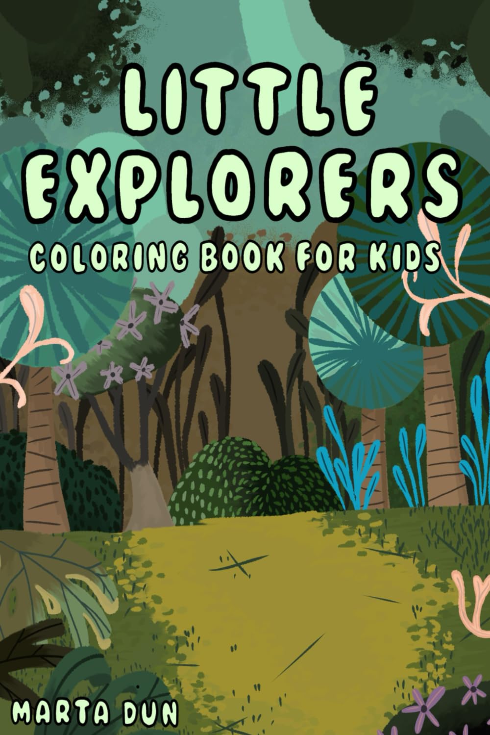 Little Explorers: A Fun And Educational Animal Coloring Book For Kids Ages 4-8