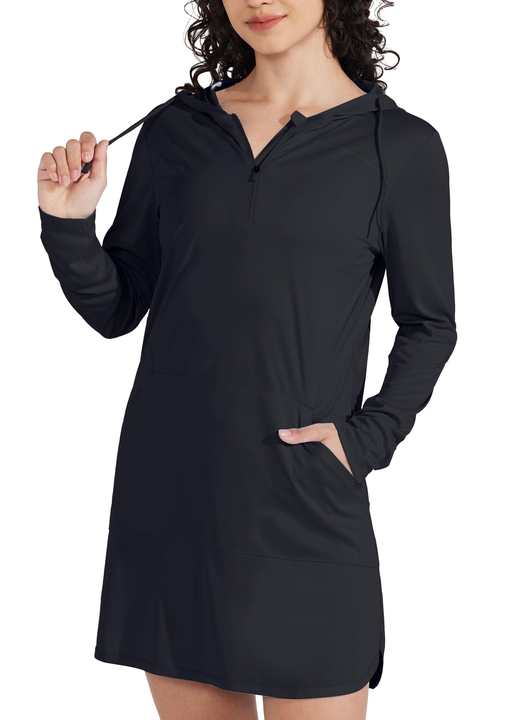 Willit UPF 50+ Swim Cover-Up Dress