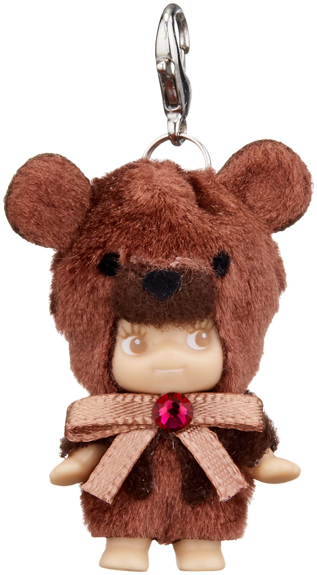 S & S Costume Kewpie R Keychain Chocolate Bear Kewpie 3.5cm Bitter