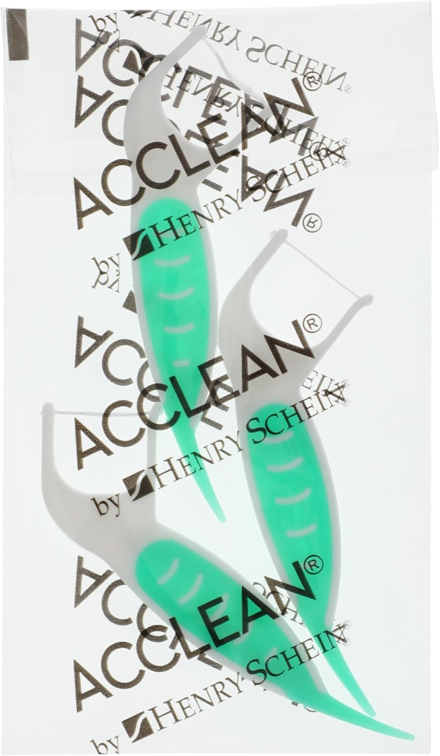 Acclean Orthopick Flosser Dispenser – 3 Flossers per Pack, 30 Packs per Box (90 Counts) – Orthodontic Dental Flossers for Braces and Appliances