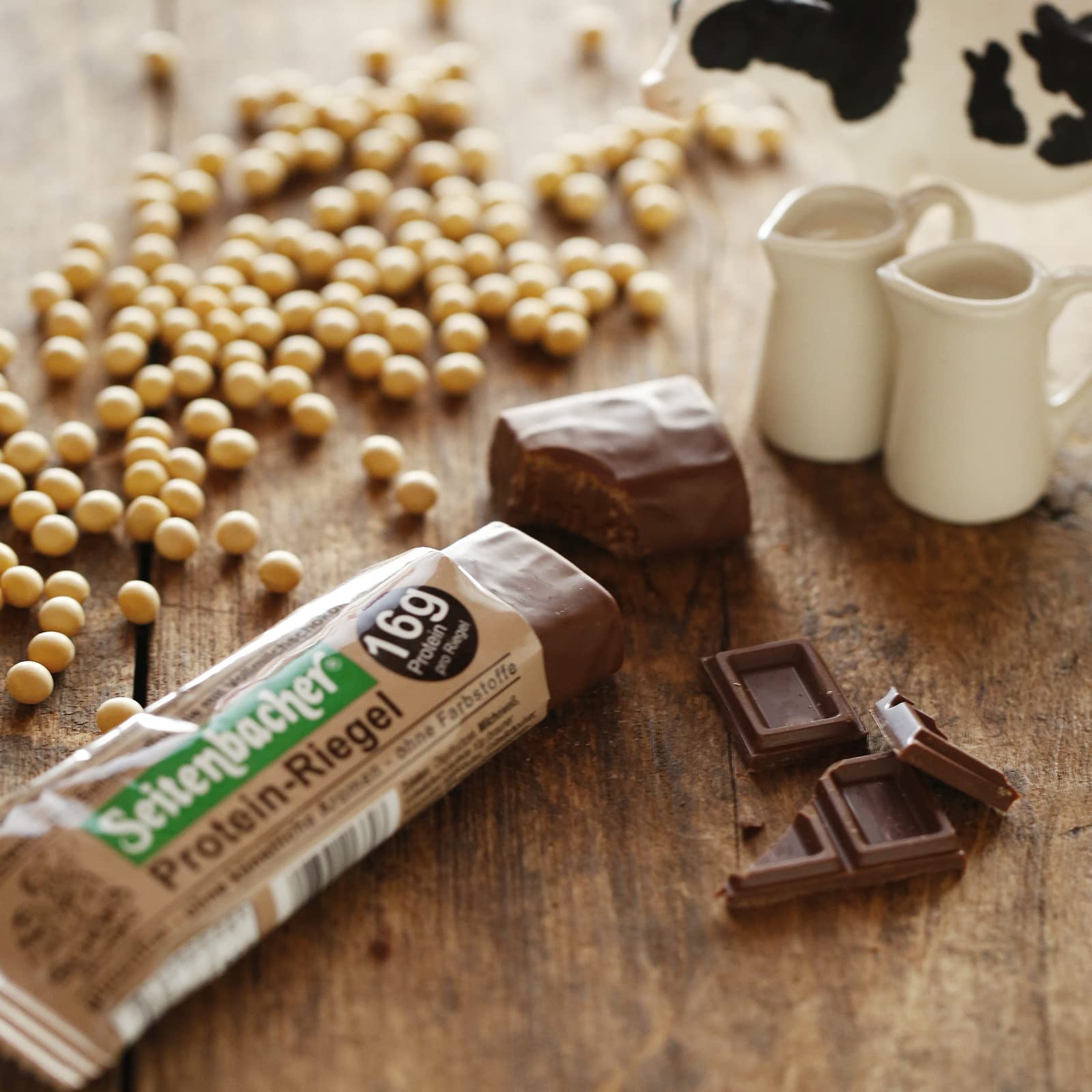 Amazon.co.jp: ザイテンバッハ プロテインバー チョコレート味 60g(30g