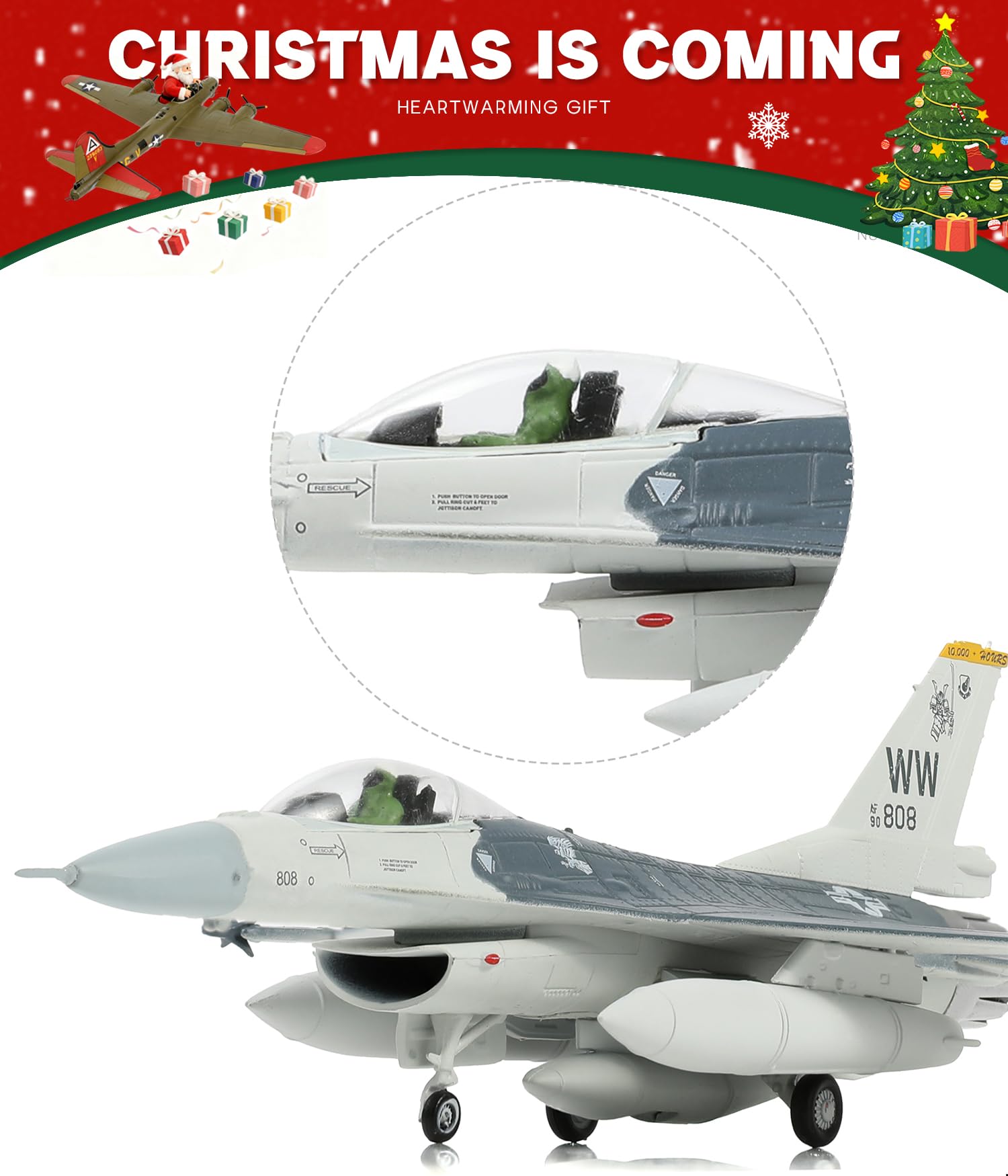 Amazon.co.jp: NUOTIE 1/100 F-16C ファイティングファルコン