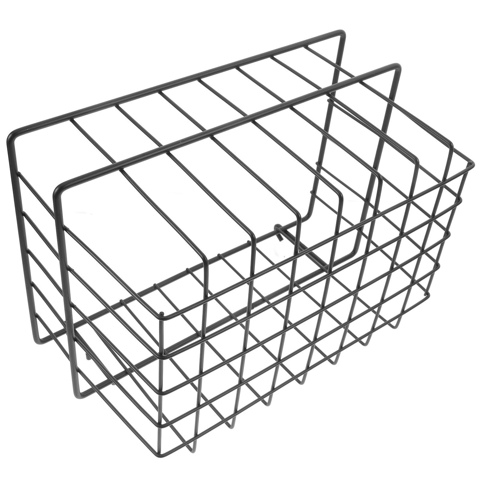 TOPBATHY 3 Piezas Organizador sin Perforar para Tablero Perforado Negro de
