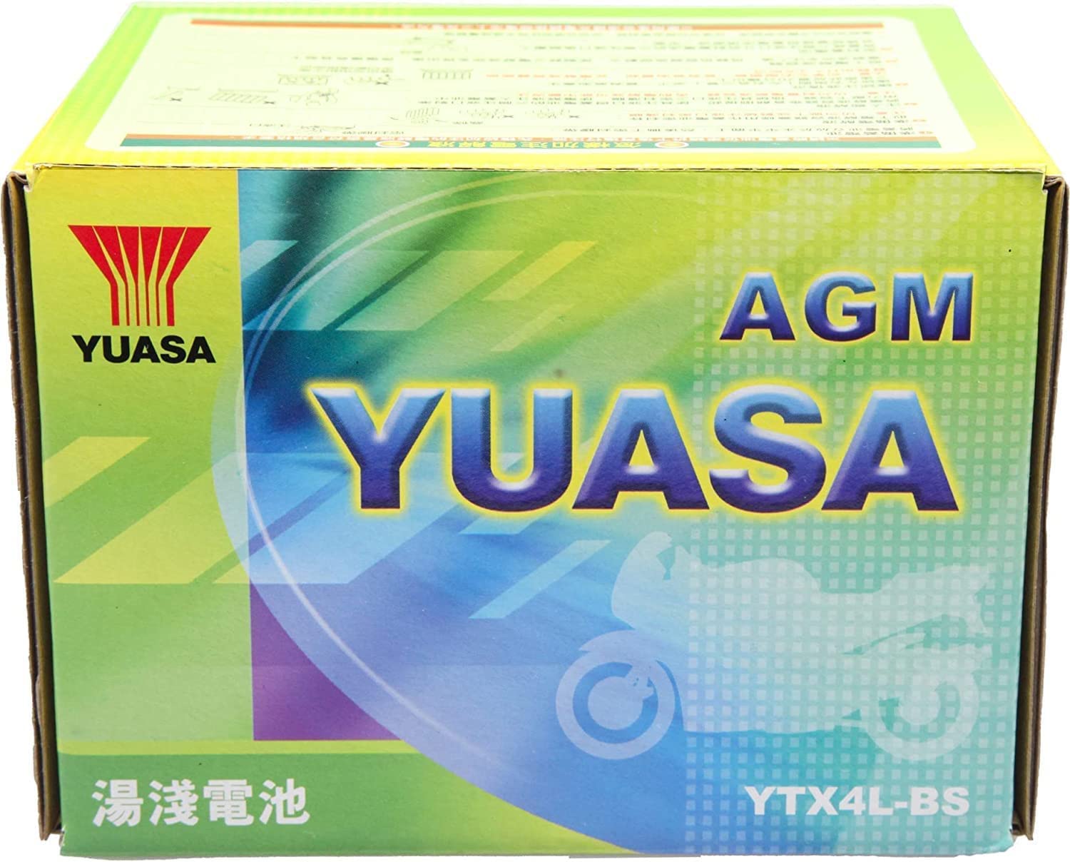 TYTX4L-BS (YTX4L-BS 互換)台湾ユアサ！新品！原付・スクーター用バッテリー！ 台湾ユアサ シールド型 バイク用バッテリー YTX4L-BS