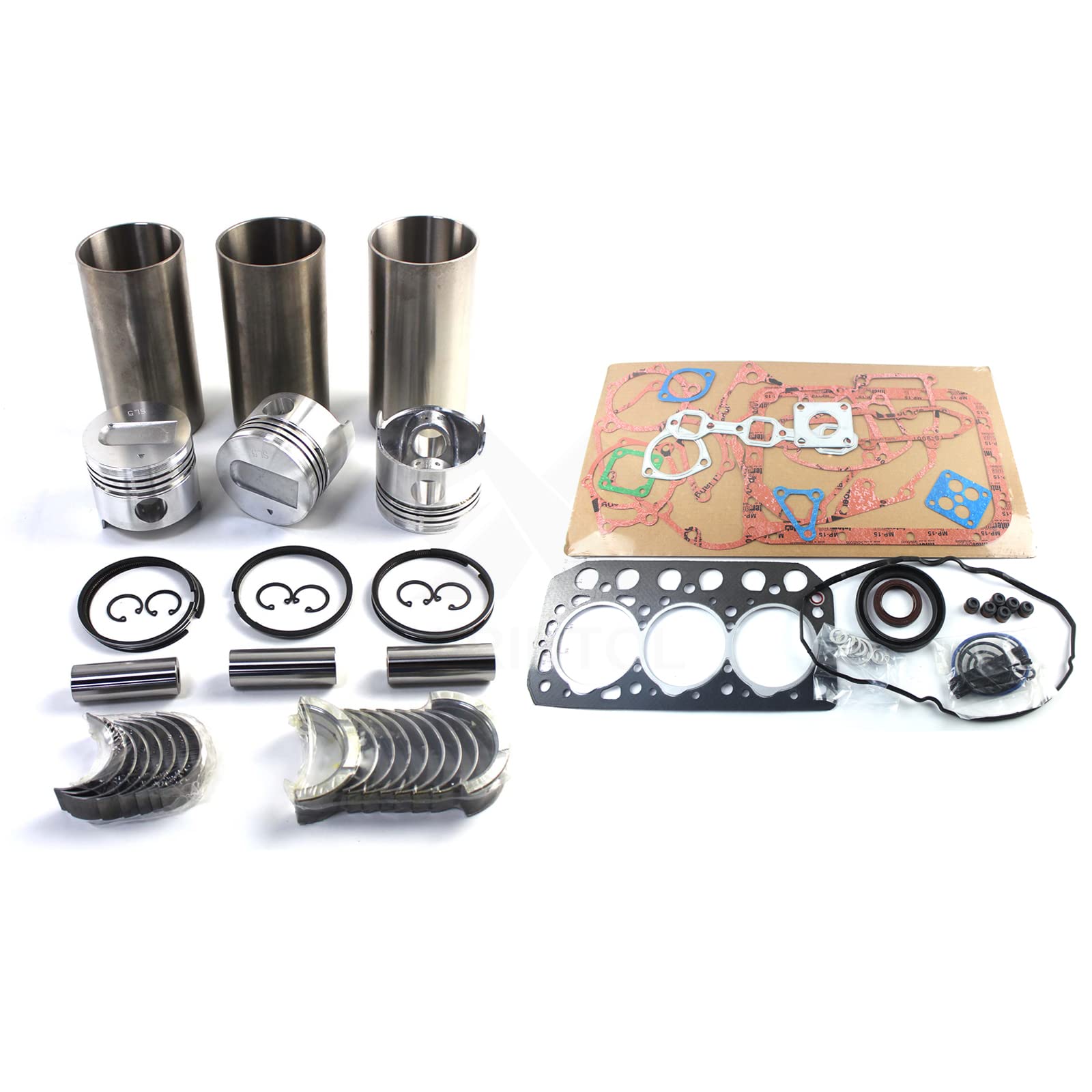 S3L2 S3L Overhaul Rebuild Kit STD Φ78mm for Mitsubishi Peljob EB250 EB300 EB306 Excavator MM25T MM30CR MM30T Loader