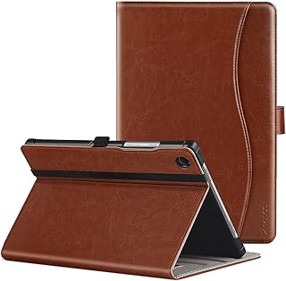 ZtotopCases for Samsung Galaxy Tab A8 10.5 Case 2022, Premium PU Leather Case with Auto Wake & Sleep, Front Pocket & Multiple Viewing Angles for Samsung Tab A8 10.5 Inch Tablet SM-X200/X205/X207-Brown