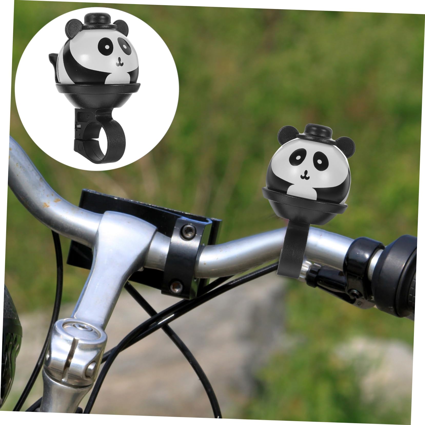 Supvox Fahrradklingel für Roller Glocke Radfahren Korb kinderfahrradklingel -fahrradklingel Glocken läuten für den Standort Anti-Verlust-Fahrradklingel Plastik
