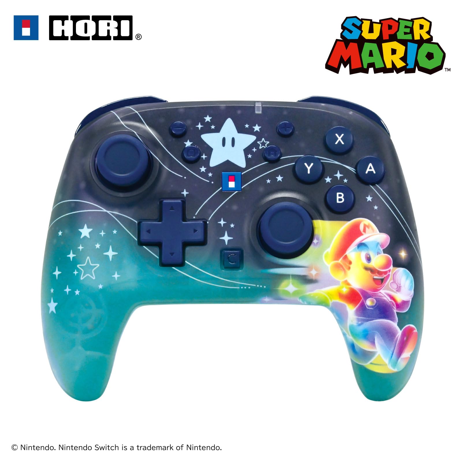 Wireless HORIPAD Turbo for Nintendo Switch 2 (Universe Mario)