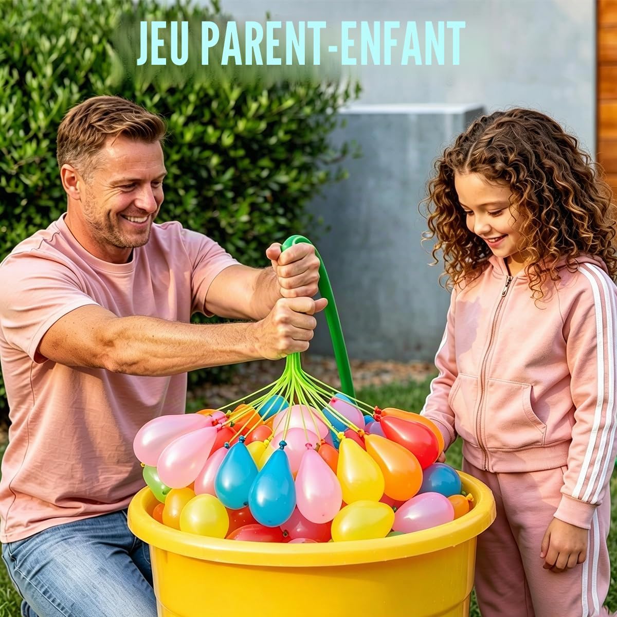 999 Ballons d'Eau à Remplissage Rapide en 60s avec 2 Connecteurs, Bombe a Eau Autoscellante pour Jeu de Plein Air, Fête dans le Jardin et Activités d'Été pour Enfants et Adultes