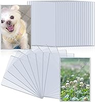 Vista 10 de Protectores de hojas de plástico duro de 11 x 17 pulgadas, protectores de impresión rígida de menú, protectores impermeables para certificados