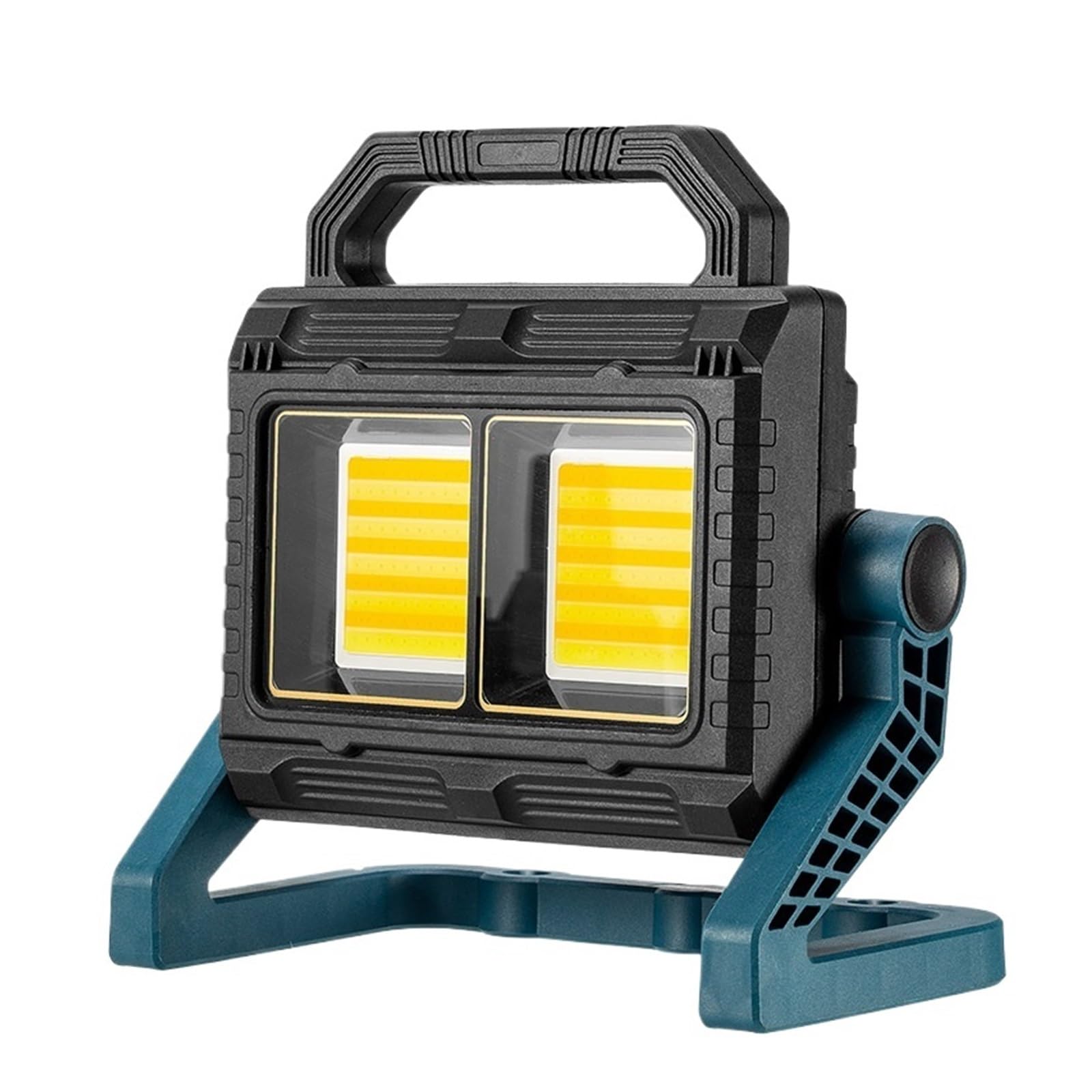Linterna LED De Alta Potencia, Resistente Al Agua, For Pesca, Recargable Vía USB, Potente Reflector For Acampar Brillo Ultra Alto(W8103B built-in bat)