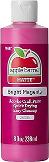 Apple Barrel Acrylic Paint in Assorted Colors (8 oz), K2602 Bright Magen...