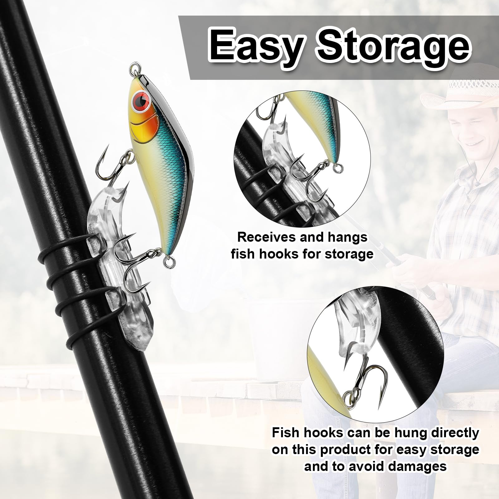 easy hooker for fishing R&R Tackle Large Fish Dehooker - 13" Fish Hook Remover 4 Pounds or Larger Game Fish, with Ergonomic Handle & Lanyard Hole Extremely easy to work effectively Large Fishing Hook Remover