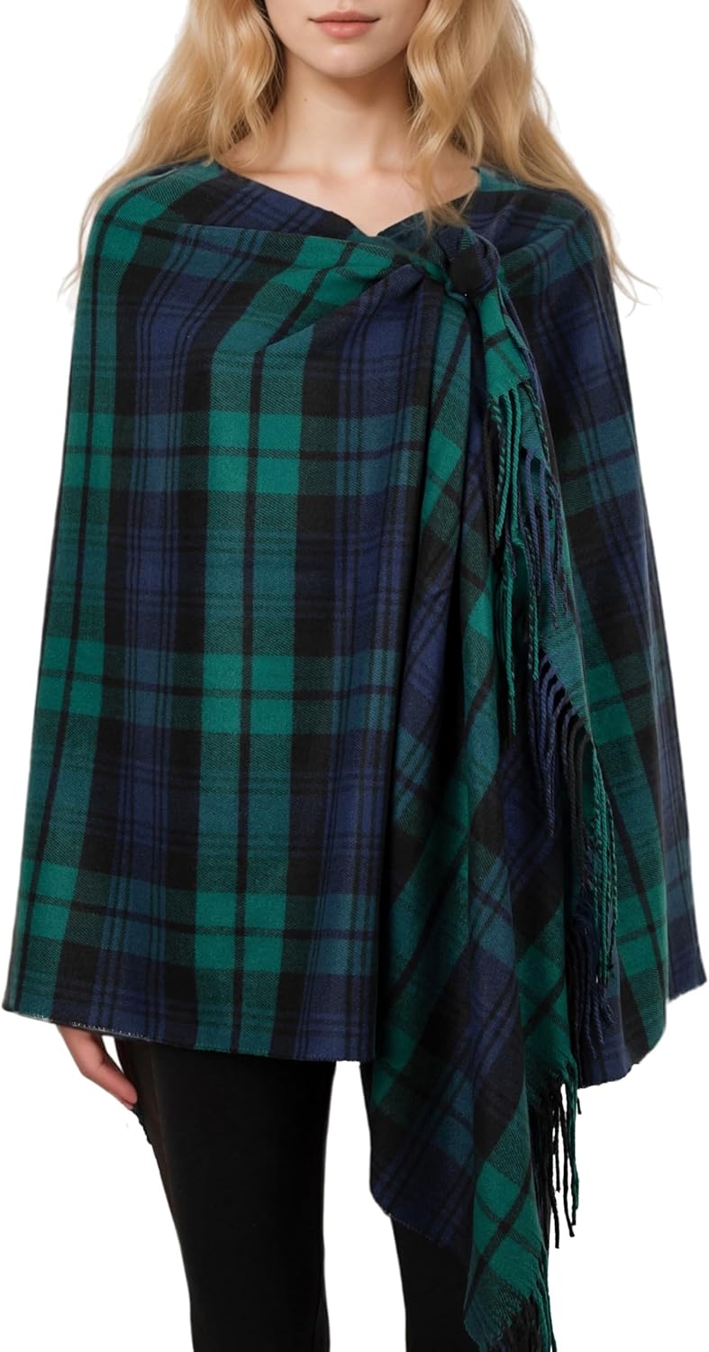 Achillea Long & Wide Scottish Clan Tartan Plaid Cashmere Feel Shawl Wrap Winter Warm Scarf 80″ x 30″ Achillea Long & Wide Scottish Clan Tartan Plaid Cashmere Feel Shawl Wrap Winter Warm Scarf 80″ x 30″