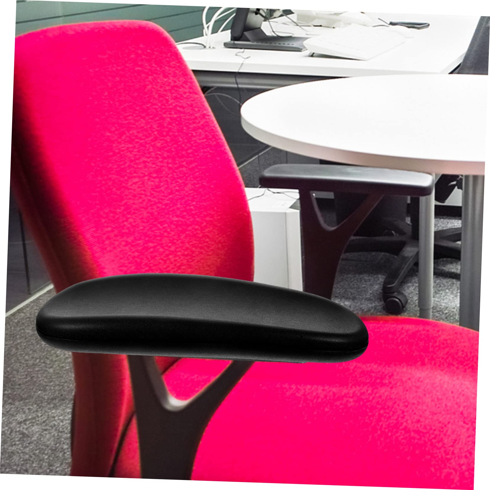 Angoily Cuscino Bracciolo Sedia Ufficio in Pu Ergonomica per Anziani e Donne in Gravidanza