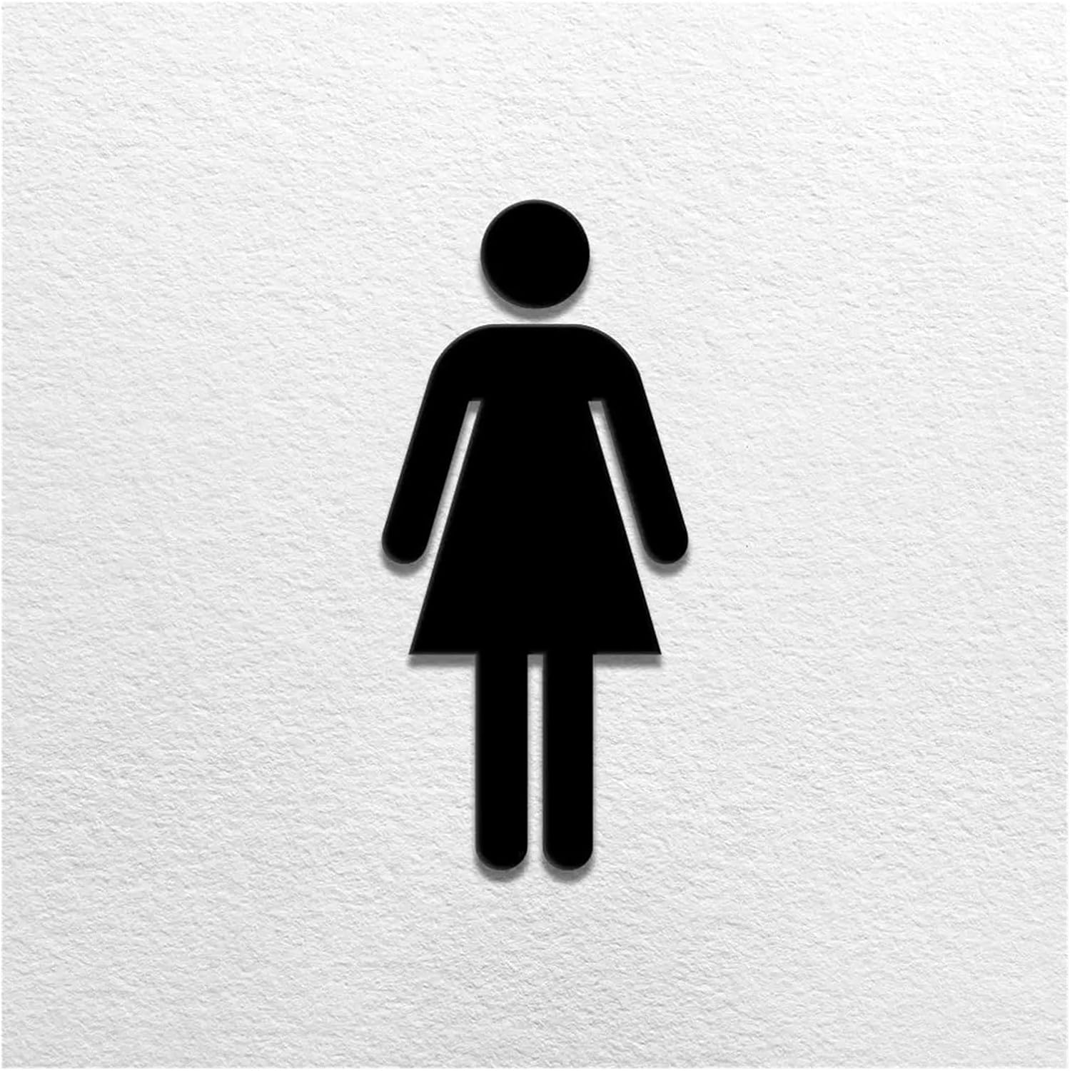 マルチスタイルトイレサイン トイレ看板 バスルームドアプレート 公共