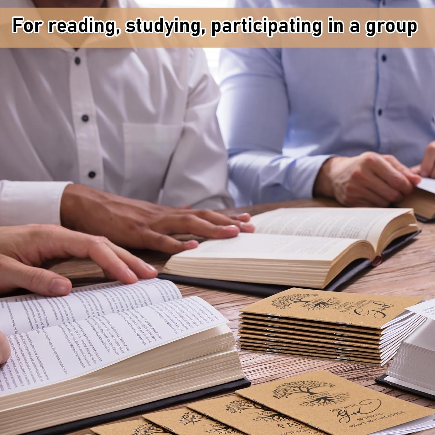 Kosiz 50 Pcs Christian Gift Bulk Bible Verse Prayer Journal Inspirational Mini Christian Notebooks Religious Scripture Gifts for Women Men Students Sunday School Pastor Clergy Church - Image 6