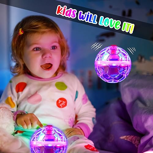 Miniatura 7 de CHENGU 15 bolas de gato iluminadas para caza de fantasmas, juguete interactivo para mascotas, juguete interactivo para mascotas, pequeña bola LED