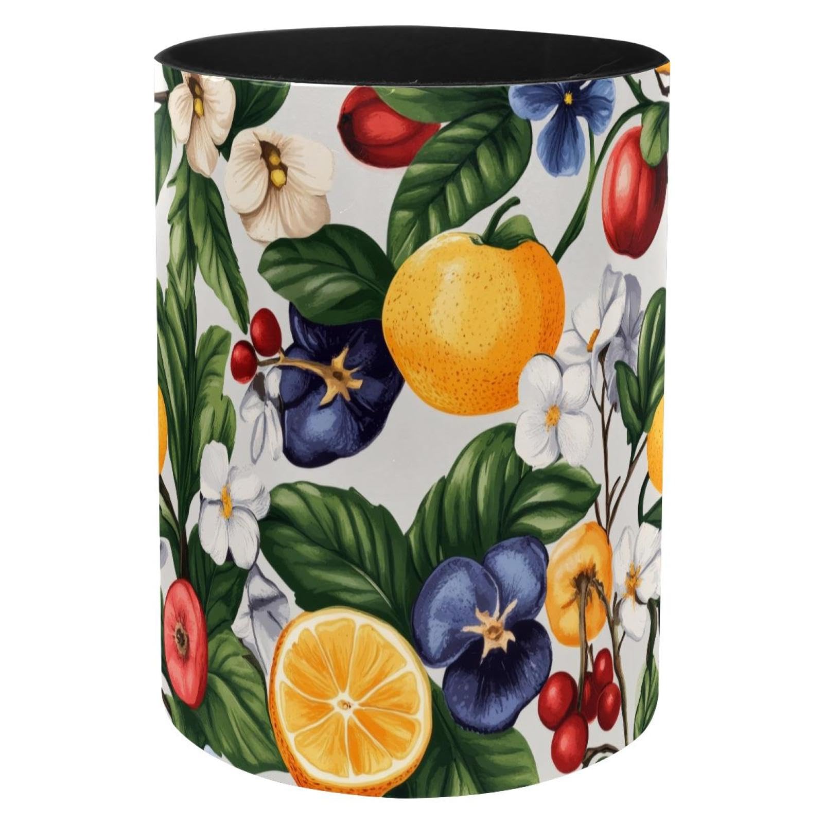 Porte-stylo métal fleurs pour stopper le désordre des crayons et pinceaux de maquillage