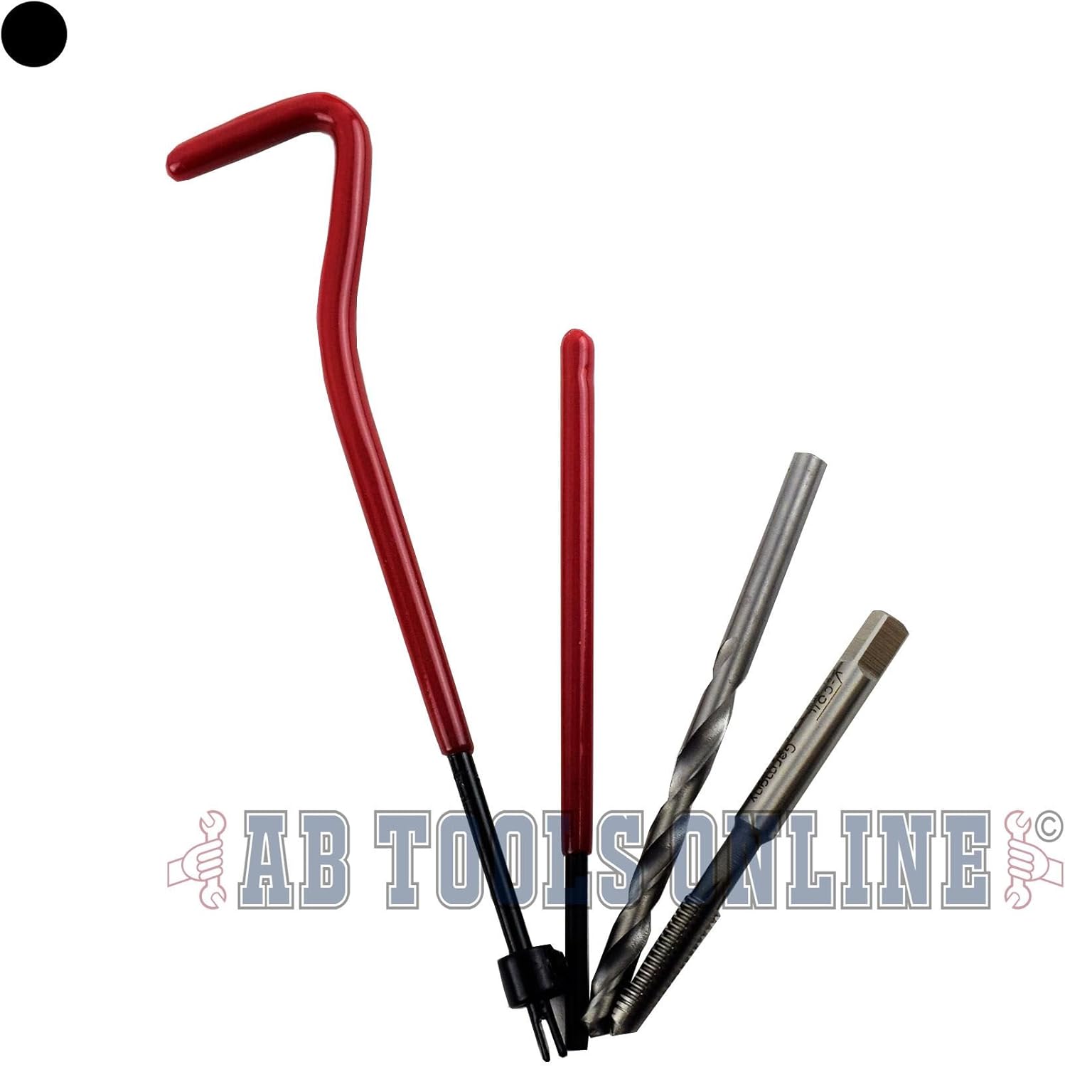 AB Tools 3/16" x 24 BSW Whitworth Tap Repair Cutter Kit Helicoil Damaged Threads 14pc Kit