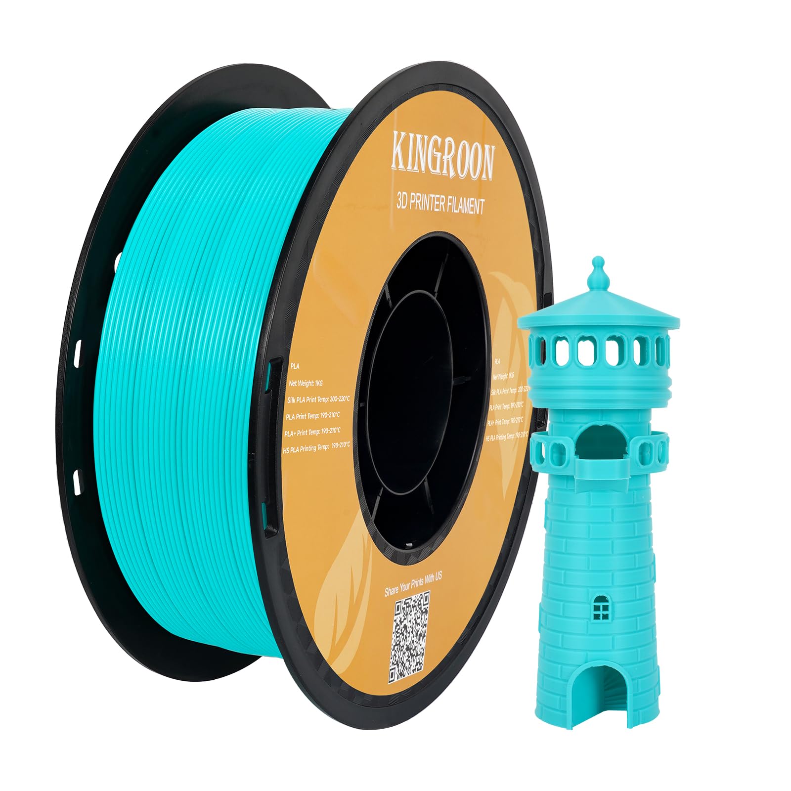 3kg Pack of 3 High Speed PLA 3D Printer Filaments