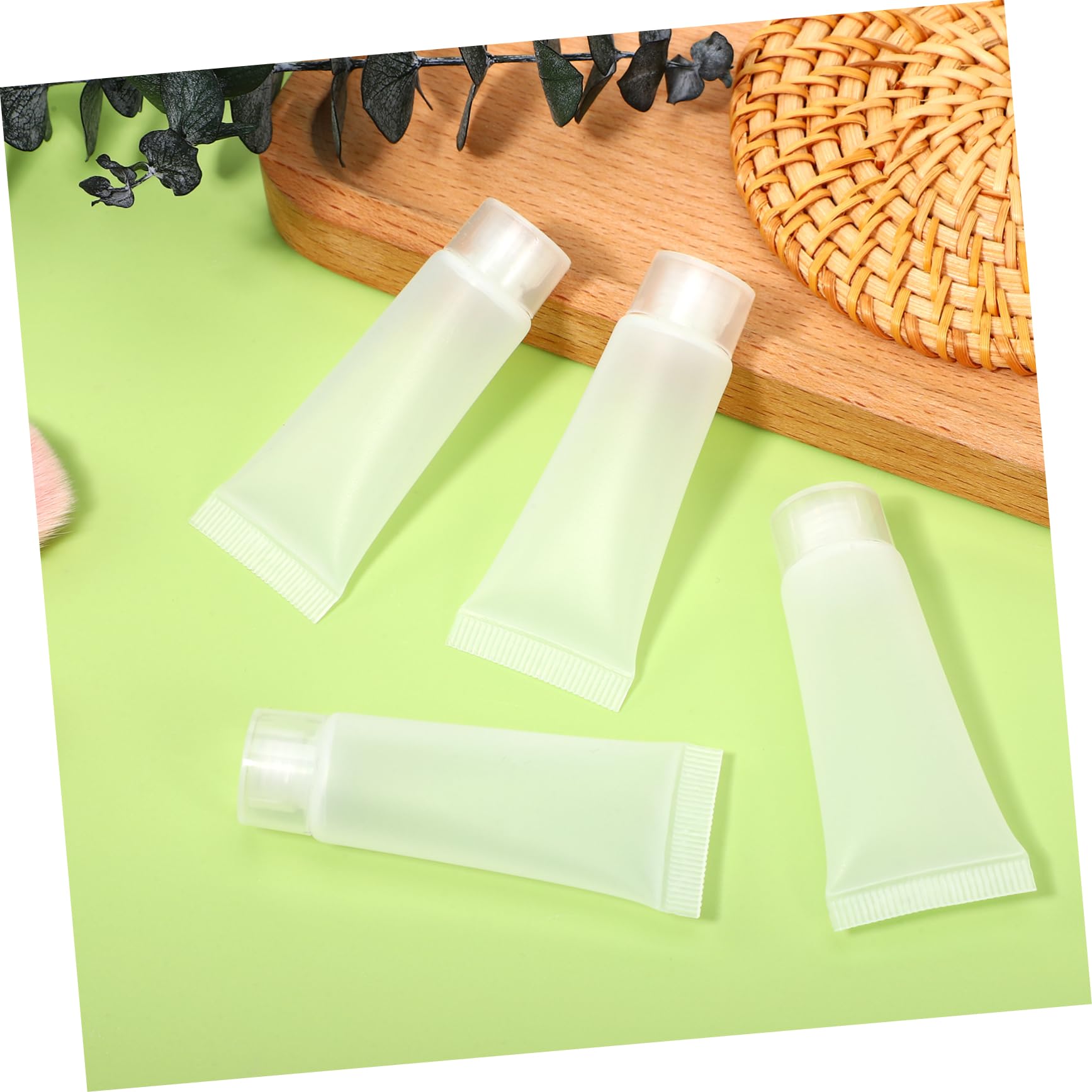 5 Ensembles Flacons De Voyage Réutilisables Étanches Pour Lotion Shampoing Crème Hydratante Pour Voyages Et Activités Extérieures 50 Pièces * 5