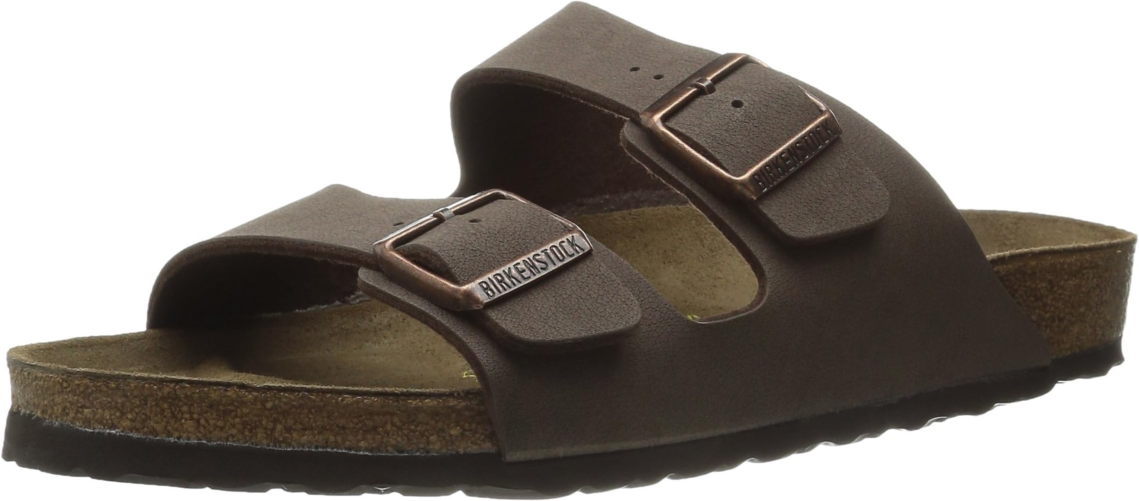 Birkenstock Unisex Arizona Sandal,Mocha Birkibuc,45 M EU