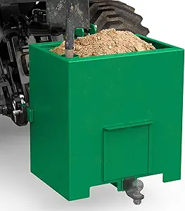 YINTATECH Ballast Box 3 Point Category 1 Tractor, 800lbs Capacity Tractor Ballast with 2" Hitch Receiver