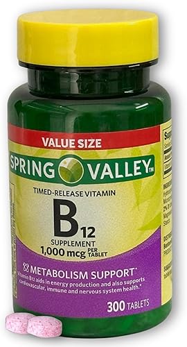 Miniatura 9 de B12 1000 mcg-metilcobalamina liberación temporizada 300 tabletas