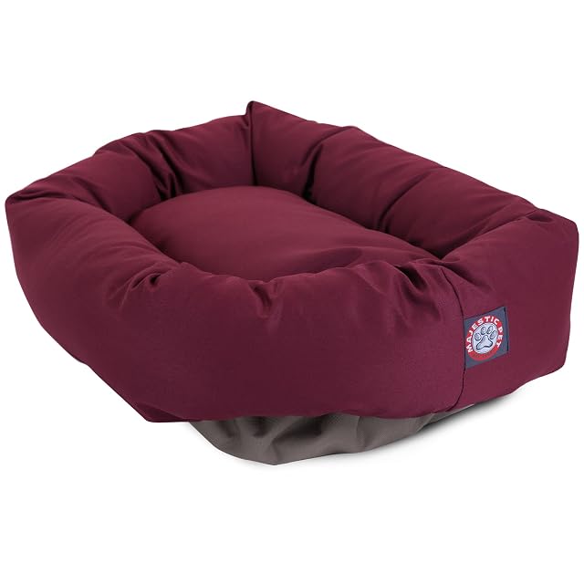 Foto 2 de 5 de 24 cm Burdeos de Perro Cama de Majestic Mascota Productos