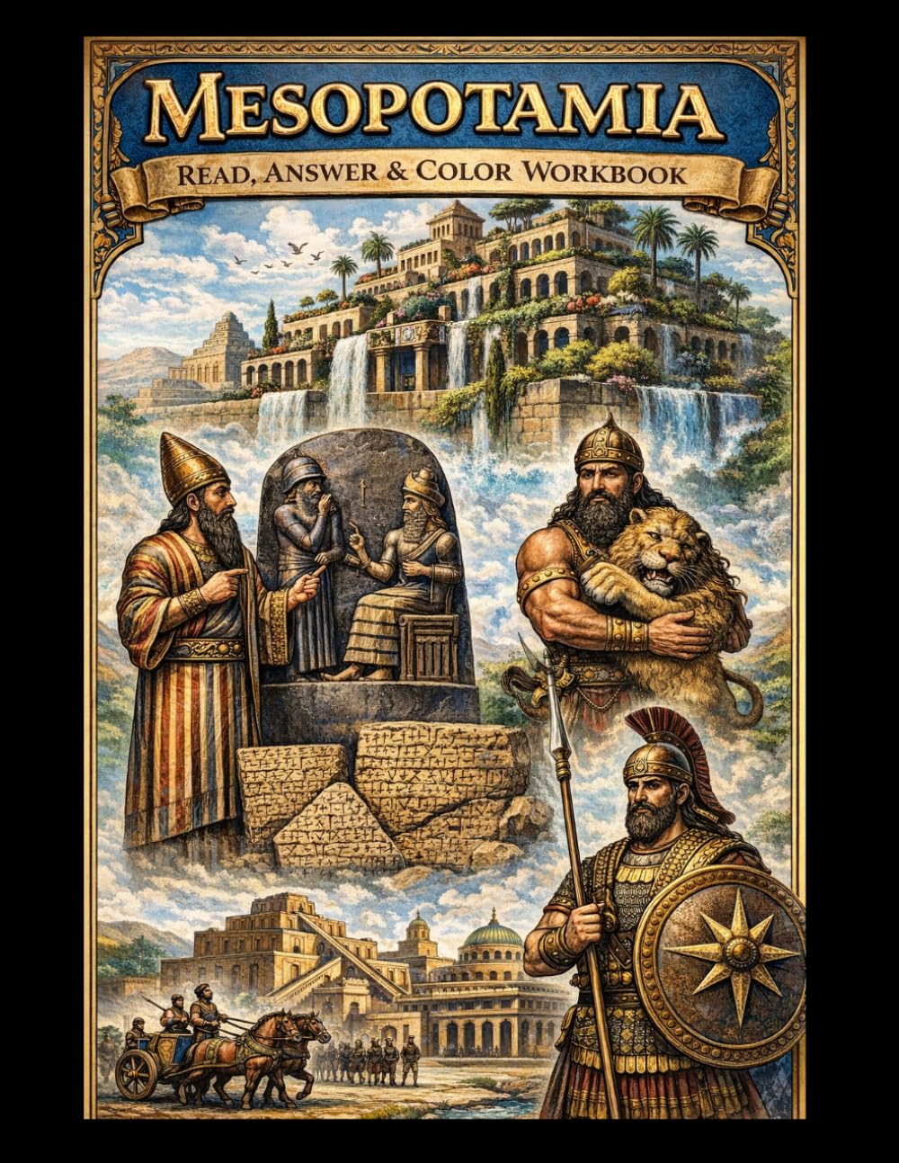 Mesopotamia Workbook: Read, Answer & Color (Read, Color & Answer Workbook Series)
