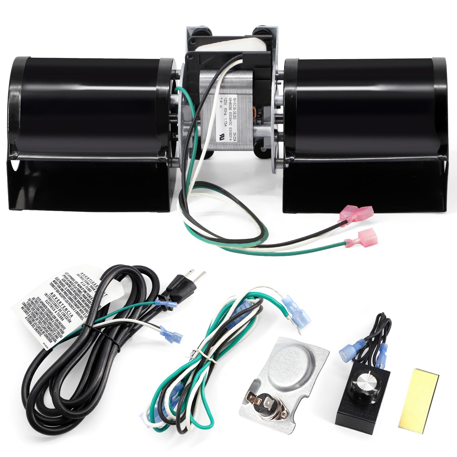 Snapklik.com : Fireplace Blower Fan Kit For Superior, Lennox, Enerzone
