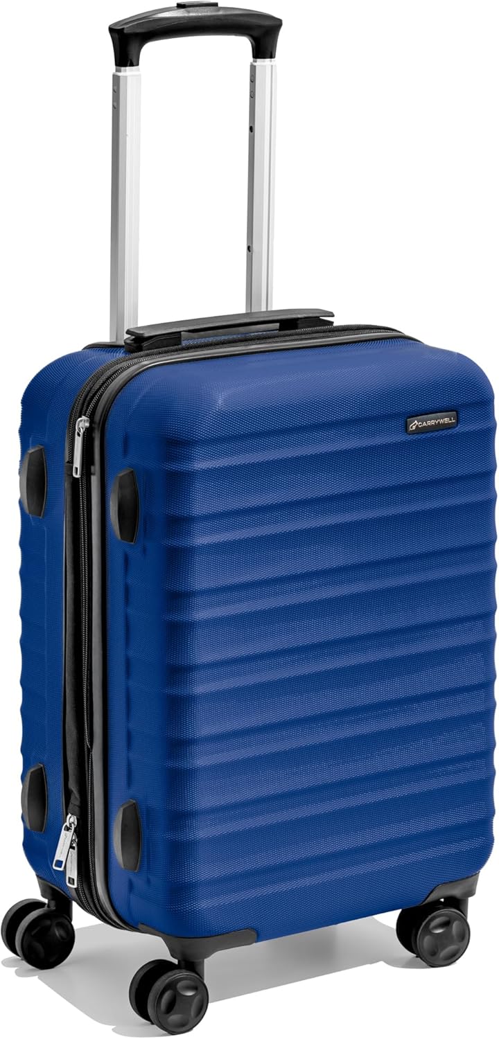 (Not Made In China) 21 Inch Hardside Luggage Spinner, Airline Approved Carry On