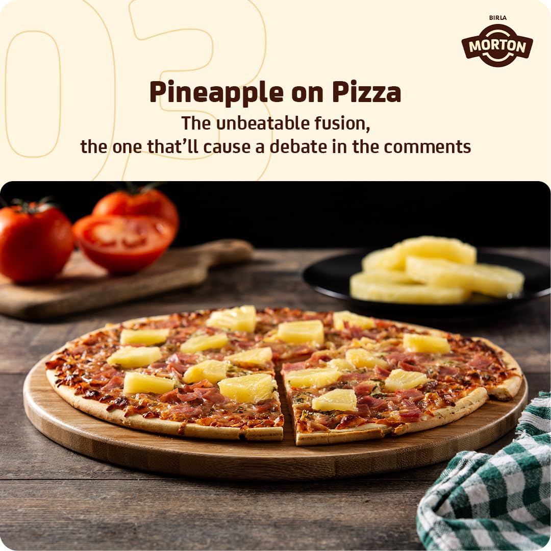 MORTON Canned Pineapple Slices | Canned Fruits | IN Suger Syrup | Crunchy & Juicy | Tasty & Healthy - 850gm (Pack of 2) - Image 5 thumbnail