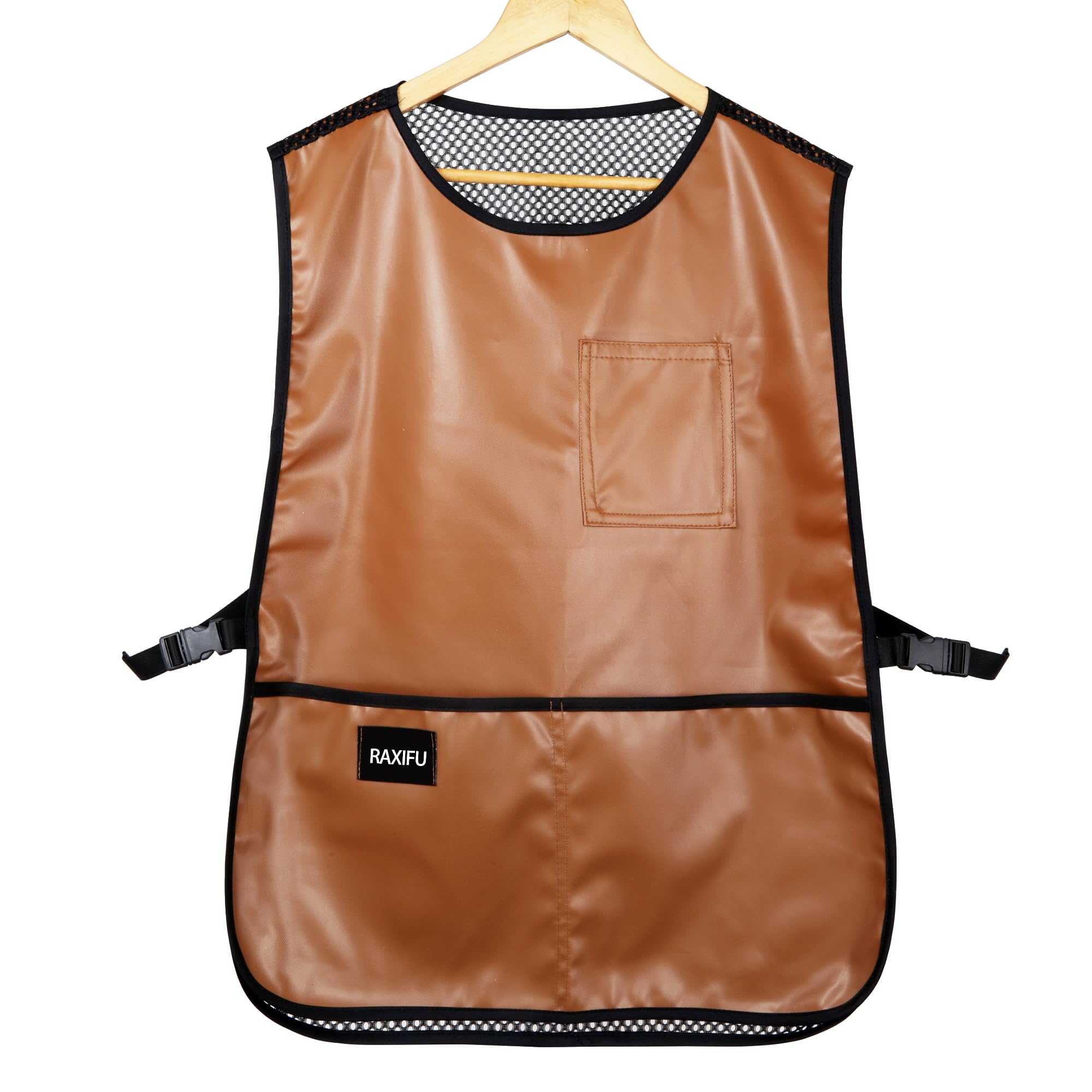 RAXIFU 4 Pack Adult Bibs for Men and Women, Adult Bibs for Elderly,Towel bibs for Special Needs Adults