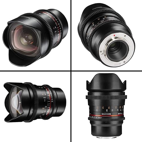 Miniatura 6 de Samyang Lente de vídeo de enfoque manual T2.6 VDSLR de 0.630 in para Micro Cuatro Tercios - Negro